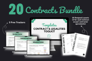 Contracts & Legalities Toolkit (Updated)