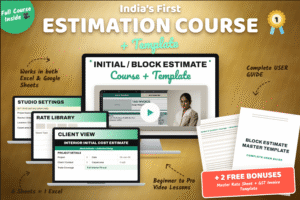 Initial Estimate/Qoutation Course + Template