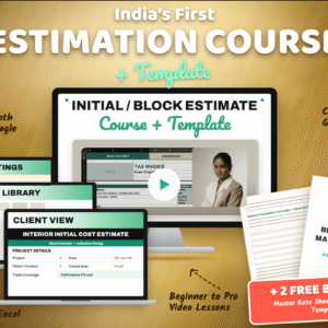 Initial Estimate/Qoutation Course + Template